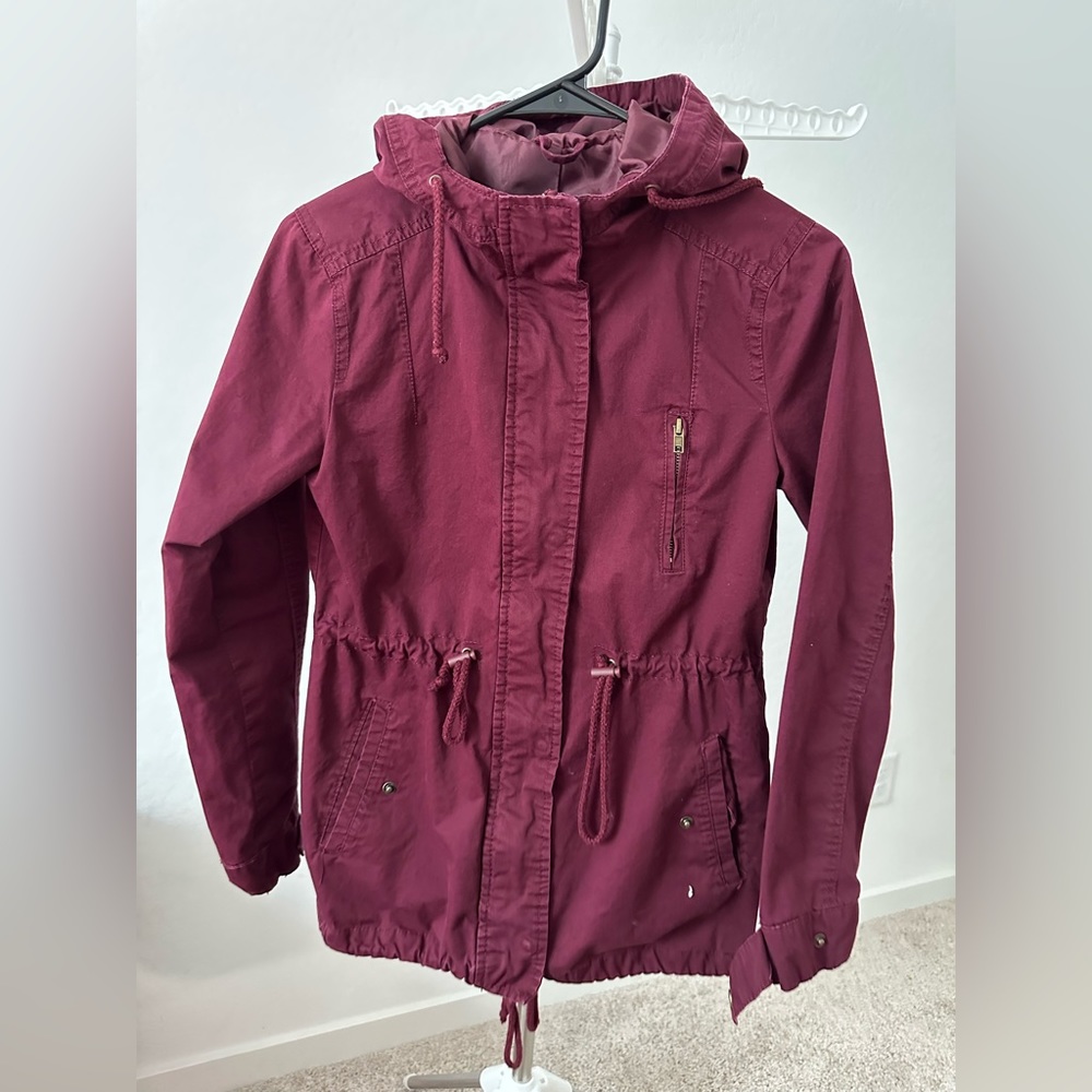 Burgundy Jacket